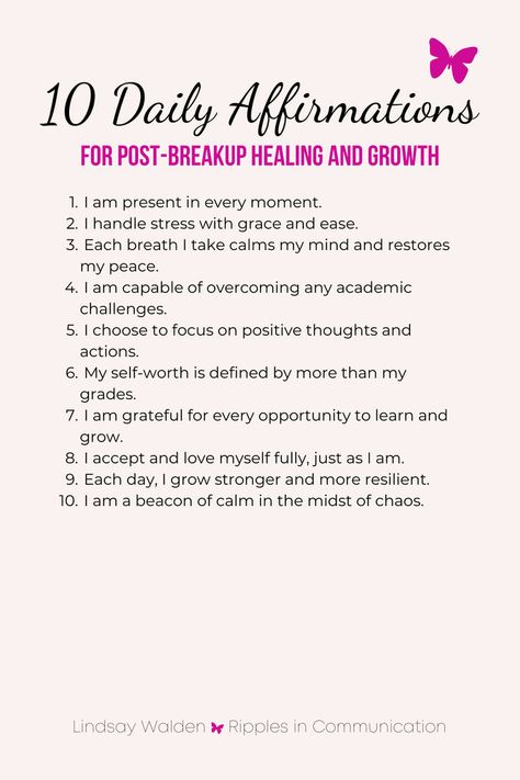 Empower your college journey with these 10 powerful daily affirmations designed to enhance mindfulness and reduce stress. Perfect for students looking to maintain balance and focus amidst academic pressures. Start your day feeling motivated and centered! #StudentMindfulness #DailyAffirmations #CollegeWellness Relationship Balance, Caring Meaning, Gratitude Challenge, Practice Mindfulness, Communication Relationship, Relationship Blogs, Powerful Affirmations, What Is Self, Writing Therapy