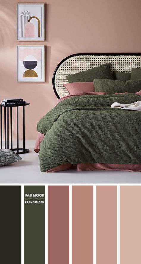 Bedroom Archives - Page 3 of 12 - Fabmood | Wedding Colors, Wedding Themes, Wedding color palettes Warm Bedroom Colors, Earth Tone Bedroom, Rose Bedroom, Wedding Color Palettes, Themes Wedding, Warm Bedroom, Bedroom Colour Palette, Bedroom Trends, Colors Wedding