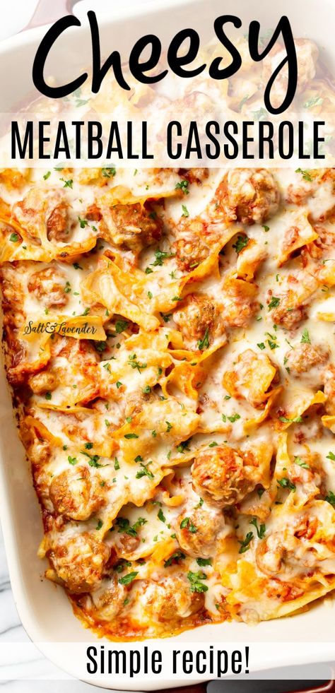 Creamy Meatball Casserole, Recipes With Frozen Meatballs Main Dishes, Meatball Recipes Casserole, Recipes For Leftover Meatballs, Frozen Meatballs Recipe Easy, Recipes That Use Frozen Meatballs, Recipes With Italian Meatballs Frozen, Meatball Ideas Frozen, Things To Make With Frozen Meatballs