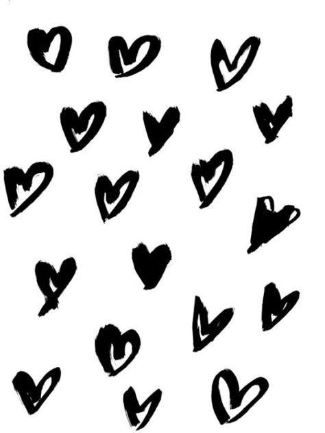 hand drawn hearts Heart Hands Drawing, Black Door, White Hearts, Backgrounds Wallpapers, Pretty Patterns, Pattern Illustration, Design Graphique, Phone Wallpapers, Iphone Background