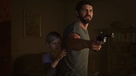 Joel And Sarah Last Of Us, Joel And Sarah, Last Of Us Part 1, Sarah Miller, Joel Miller, Alien Aesthetic, Last Of Us, Best Games, Video Games