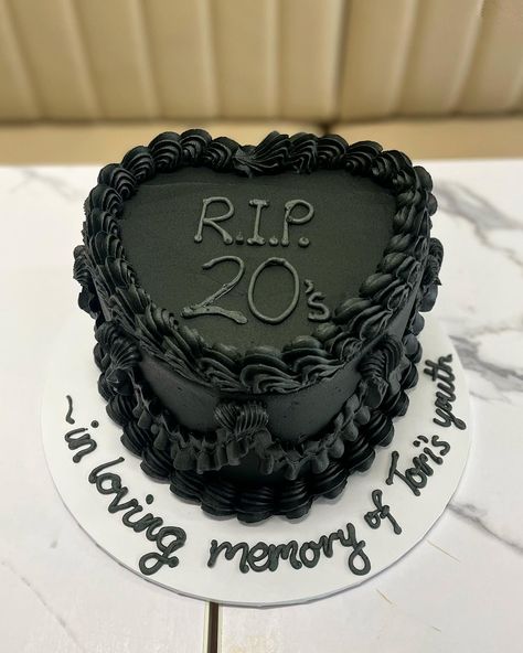 Black Thirty Birthday Cake, Rip 30s Cake, Dirty Thirty Birthday Cake, Rip 20s Birthday Party Cake, Rip 30th Birthday Cake, Dirty Thirty Cake For Men, 30 Cake Birthday For Women, Rip Twenties Birthday Cake, Rip To My 20s Cake