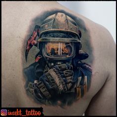 Firemen Tattoo, Fireman Tattoo Ideas, Firefighter Tattoo Ideas, Firefighter Tattoo Sleeve, Fireman Tattoo, Fighter Tattoo, Firefighter Tattoo, Fire Fighter Tattoos, Famous Tattoo Artists