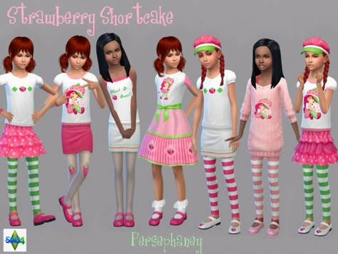 The Sims 4 Strawberry Cc, Sunberry Sims, Sims 4 Strawberry Shortcake, Sims 4 Strawberry Shortcake Cc, Sims 4 Strawberry Cc, Strawberry Shortcake Sims 4 Cc, Sims 4 Cc Strawberry Earrings, Sims 4 Strawberry Dress, Strawberry Outfit