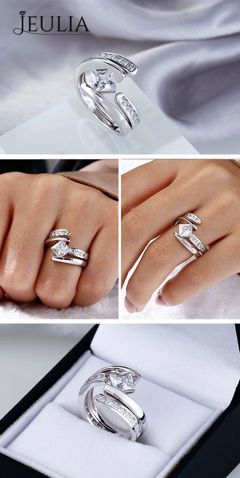 Diamond Ring Designs Unique For Women, Ashley Ring, Golf Tattoo, College Ring, Rings Matching, Wedding Rings Emerald Cut, Gems Ring, Cheap Engagement Rings, Wedding Ring For Her