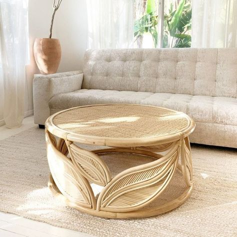 Bed Inspiration, Beds Ideas, Table Decor Ideas, Rattan Coffee Table, Woven Rattan, Bed Sets, Bed Decor, Small Batch, Spreads