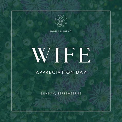 Sunday is Wife Appreciation Day! Looking for the perfect gift? Whether it’s a lush plant, a beautiful @flourishfarmetteanddesign mum, a pampering sugar scrub from @ohsugar_byjessica, or a cozy @LoveEweCandleCo mug candle, we’ve got you covered! ✨ Mention you’re shopping for your wife, and get 20% off your in-store purchase tomorrow only! ✨ Let’s make her day extra special. Reminder: we have shortened hours today, 10 am to 2 pm. Stop by and grab the perfect gift! #WifeAppreciationDay #Plan... Wife Appreciation Day, Mug Candle, Sugar Scrub, Lush, In Store, Perfect Gift, Let It Be, How To Plan, Plants