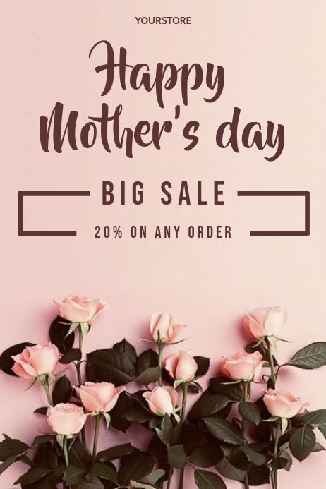 Mother's Day Mother's Day Poster Layout, Mothers Day Sale Poster, Mothers Day Poster Design, Mothers Day Ad, Mother's Day Poster, Mother's Day Promotion, Mother's Day Theme, Mother's Day Background, Mothers Day Sale