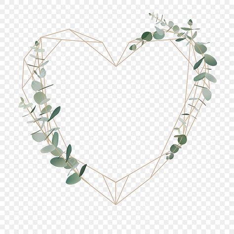 Love Frame Background, Eucalyptus Background, Anniversary Png, Eucalyptus Clipart, Gold Circle Frames, Love Frame, Leaf Frame, Feuille Eucalyptus, Frame Border Design