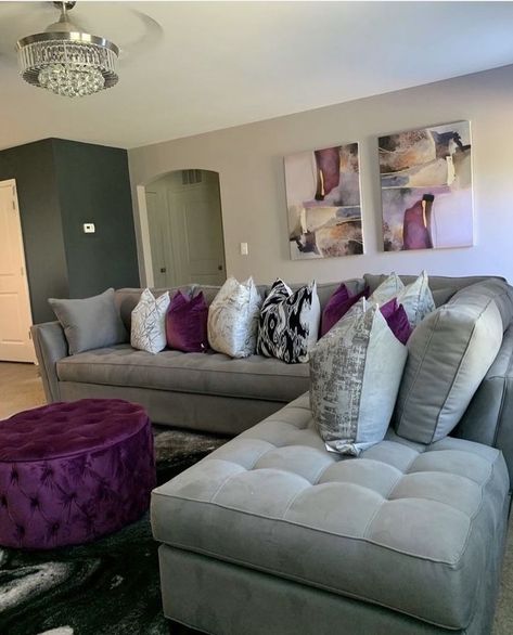 Living Room Designs For Women, Small Apartment Living Room Ideas Cozy Romantic, Future Apartment Decor Living Room, Living Room Designs Decorating Ideas, Glam Living Room Decor Apartment, Cute Living Room Ideas For Apartments, Nice Living Room Ideas, Pastel Color Living Room, Purple Living Room Decor