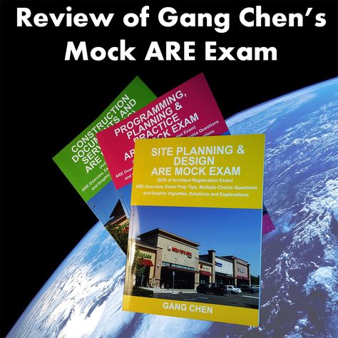 Gang Chen frequently tries to trick you and get you to make common mistakes, just like NCARB on the real exam. Architecture Exam, Choice Questions, Study Material, The Architect, Multiple Choice, Success Rate, Site Plan, Study Materials, To Study