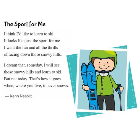 Sports Poems, Funny Poems For Kids, Poetic Techniques, Poem For Kids, Toddler Board, Funny Poems, Funny Poetry, Short Poems, Writing Poems