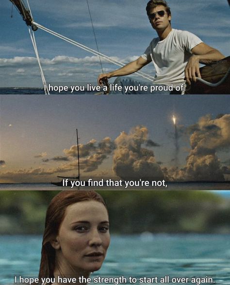 Cinema Poetry, Benjamin Button Quotes, Curious Case Of Benjamin Button, Benjamin Button, Best Movie Quotes, Cinema Quotes, Movies Quotes Scene, Septième Art, David Fincher