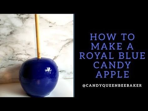 Candy Apples Diy, Pink Candy Apples, Blue Candy Apples, Black Candy Apples, Gourmet Candy Apples, Candy Apple Recipe, Caramel Apples Homemade, Gourmet Apples, Hair In A Bun