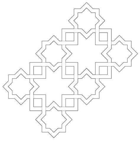 Islamic Motifs Design, Islamic Patterns Geometric, Pattern Geometric Design, Geometric Patterns Drawing, Pattern Islamic, Islamic Design Pattern, Islamic Geometry, Geometric Graphic Design, Islamic Motifs