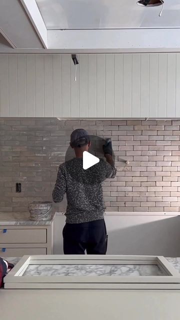 Riad Tile on Instagram: "The transition between ungrouted and grouted zellige is similar to those makeover montages from iconic teen movies. Except it’s not Laney Boggs taking her glasses off, it’s grout filling in those chips and nicks. Don’t worry though: you’ll still see that signature handmade charm and character.

This post from @themakeandco grouting our Natural White 2x6 Zellige with @mapeiusa’s Frost is so satisfying. 

#riadtile #riadtilezellige #zelligenaturalwhite26riadtile #beforeandafter #makeover #newtilewhodis #zellige #zelligetiles #morocco #grouting #whoisshe #kitchendesign #remodel" Laney Boggs, Riad Tile, Teen Movies, So Satisfying, Guest Bath, Grout, Reno, Morocco, Tile