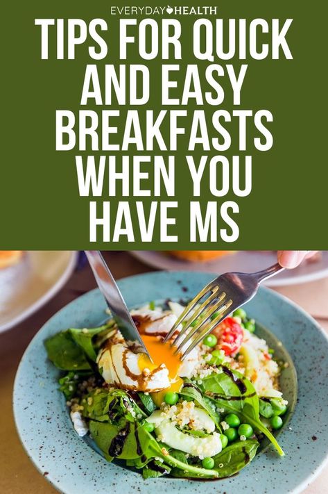 Multiple Sclerosis Diet, Quick And Easy Breakfast Ideas, Ms Exercises, Ms Recipes, Ms Diet, Autoimmune Recipes, Easy Breakfasts, Easy Breakfast Ideas, Ms Symptoms