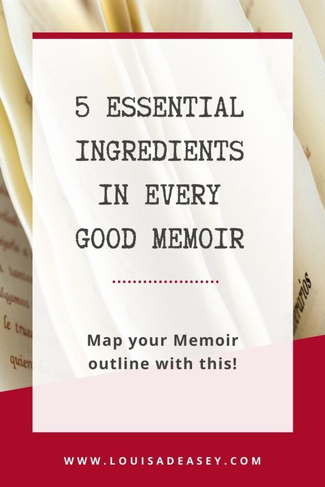 Memoir Outline, How To Write A Book, Writing Memoirs, Writers Advice, Nonfiction Writing Prompts, Memoir Ideas, Creative Nonfiction Writing, 2023 Writing, Autobiography Writing