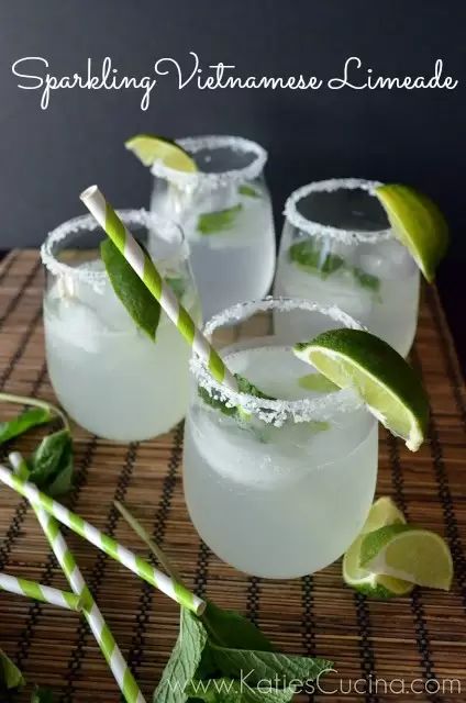 Vietnamese Limeade, Party Food Ideas For Adults, Limeade Drinks, Viet Food, Vietnamese Cuisine, Cocktails Recipes, Vietnamese Food, Party Food Ideas, Vietnamese Recipes