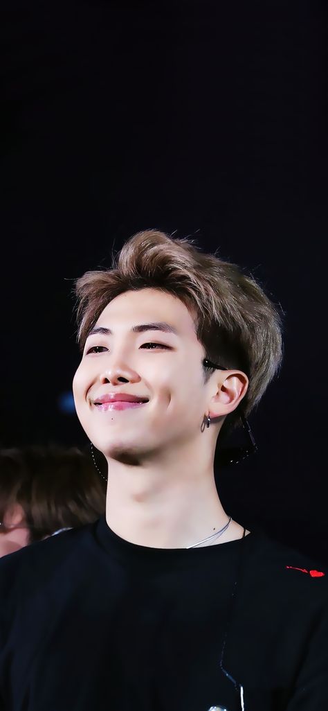 Rm Smiling Pics, Rm Dimple Smile Wallpaper, Rm Smile Photo, Namjoon Smiling Pics, Kimnamjoon Cute Pic, Rm Shorthair, Bts Rm Cute Pics, Namjoon Smile Wallpaper, Rm Hd Pics