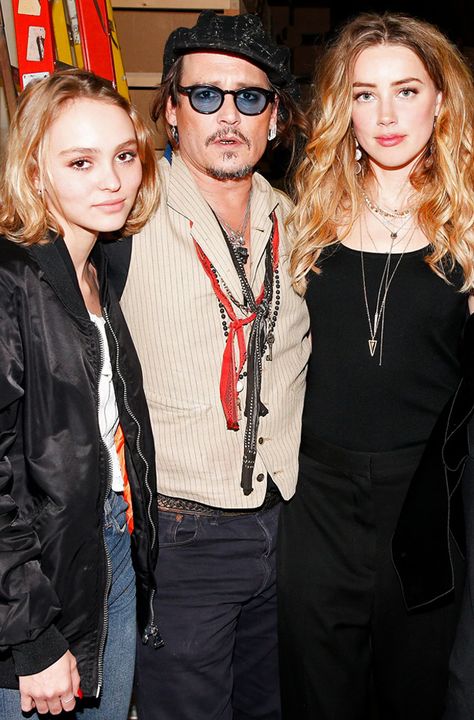 Why Amber Heard Finally Left Johnny Depp: His Problems Got the Best of Him, Source Says | E! News John Depp, Lily Depp, Lilly Rose Depp, Johnny Depp And Amber, Longest Marriage, Rose Depp, Vanessa Paradis, Marlon Brando, Lily Rose Depp