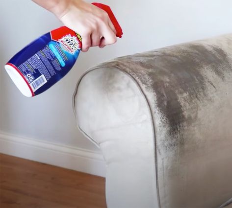 Cleaning Apolstry Couch, Remove Stains From Couch, Couch Stains, Suede Couch, Couch Cleaning, Ink Stain Removal, Oxi Clean, Microfiber Couch, Clean Couch