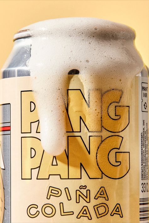 Can Of Beer, Packaging Design Typography, Beer Marketing, Beer Cans Design, Beer Campaign, Can Packaging, Beer Cans, Masculine Graphic Design, Beer Social Media