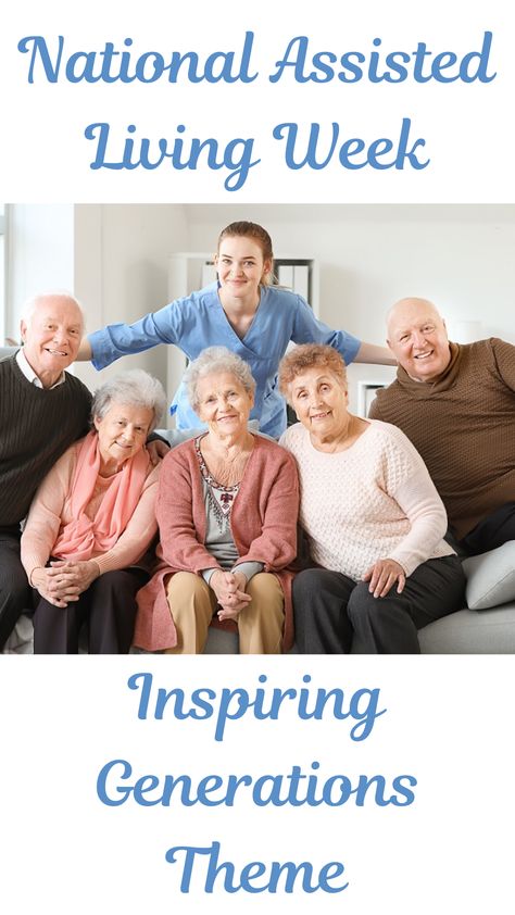 Celebrate National Assisted Living Week September 8th -14th and this year’s theme “Inspiring Generations” at your facility by planning a week full of activities that are inspired by your residents’ interests and past experiences. Have fun picking entertaining themes for each day of the week that allow you to provide fun games, crafts, and activities. National Assisted Living Week Ideas, Assisted Living Week Ideas, Assisted Living Week, Assisted Living Homes, Senior Games, Activity Director, Assisted Living Facility, Assisted Living, Holidays And Events