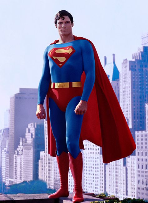 . Iron Man Image, Dana Reeve, Superman Photos, First Superman, Christopher Reeve Superman, Superman Costume, Superman Film, Gena Rowlands, Superman Costumes