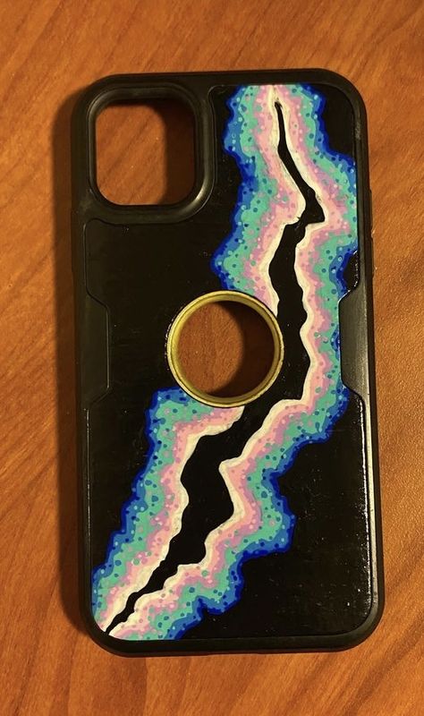 Phone case art space portal posca pens Posca Marker Art Phone Case, Phone Case Posca, Posca Marker Art, Space Portal, Painted Phone Case, Phone Case Art, Posca Pens, Posca Marker, Handmade Phone Case