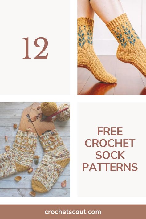 Crochet socks. Socks Crochet Patterns, Ribbon Socks Crochet Pattern, Crochet Socks That Look Knit, Crochet Socks Worsted Weight Yarn, Crochet Cozy Socks Free Pattern, Free Crochet Patterns For Socks, Free Crochet Socks Pattern, Crochet Slouch Socks Free Pattern, Sock Patterns Crochet