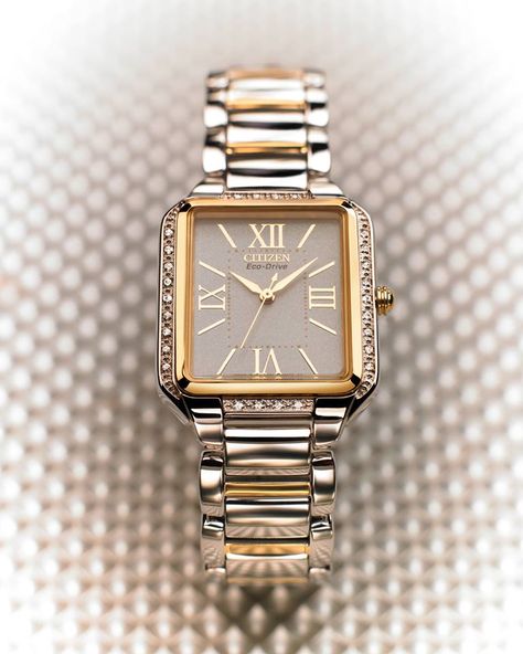 Citizen Eco-Drive "Ciena" collection. Citizen Watch Women, Forbes Women, Watches For Ladies, Jewels Diy, Pretty Watches, Diamond Watches Women, Citizen Watches, Eco Drive Watches, Diamonds Earrings