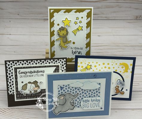 Shower Table Decorations, Background Border, Baby Shower Table Decorations, Little Animals, Baby Shower Table, A Star Is Born, Stamping Up Cards, Big Love, Card Designs