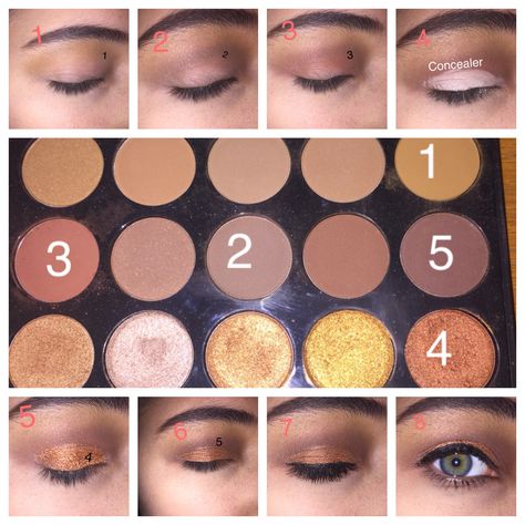 Eye Makeup With Morphe Palette, Morphe 350 Palette Looks, Morphe 35c Palette Looks Step By Step, Morphe 35f Palette Looks, Morphe 350 Palette, Morphe Eyeshadow, Simple Makeup Tips, Bluish Green, Eyeshadow Looks