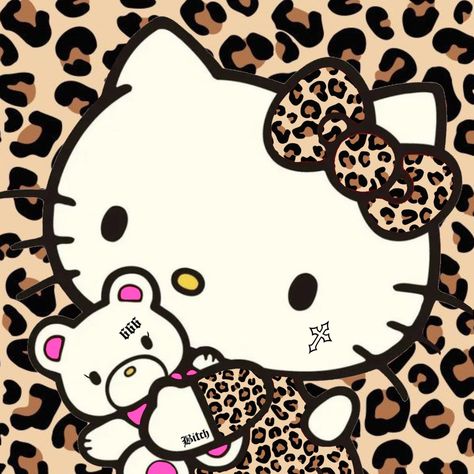 Hello Kitty Leopard Print, Hello Kitty Leopard, Cheetah Print Wallpaper, Hello Kitty Wallpaper Hd, Pink Wallpaper Hello Kitty, Walpaper Hello Kitty, Hello Kitty Aesthetic, Hello Kit, Hello Kitty Backgrounds