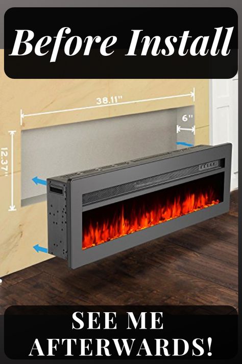 Fireplace Tv Stand Diy, Fireplace Tv Stand Decor, Electric Fireplace Bedroom, Double Sided Electric Fireplace, Duraflame Electric Fireplace, Black Electric Fireplace, Dimplex Electric Fireplace, Best Electric Fireplace, Recessed Electric Fireplace