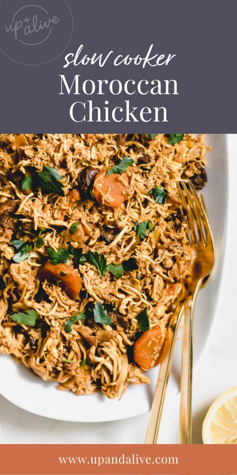 Slow Cooker Moroccan Chicken Crock Pot Chicken Recipes Healthy, Slow Cooker Moroccan Chicken, Slow Cooker Curry, Slow Cooker Chicken Curry, Slow Cooker Beans, Slow Cooker Meals, Delicious Paleo Recipes, Moroccan Chicken, Slow Cooker Recipes Healthy