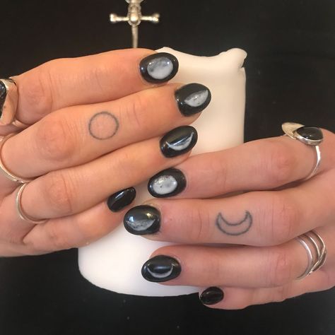 Moon Phase nails Moon Cycle Nails, Moon Phases Nails, Moon Phase Nails, Nails Moon, Kitty Paws, Layers Of The Epidermis, Moon Song, Moon Nails, Racun Shopee