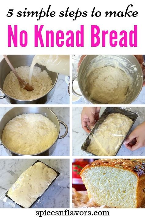 Nothing can beat this easy and simple No Knead Bread Recipe that can be cracked in 5 simple steps. This post contains the video tutorial on how to make no knead bread in a super easy way. Make it overnight and wake up to a hearty Breakfast on your table. #breakfast #snf Bread Kneading, No Knead Bread Recipe, Best Homemade Bread Recipe, Table Breakfast, Bread Buns, Knead Bread Recipe, Vegan Party Food, Vegetarian Comfort Food, Homemade Bread Easy