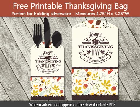 Printable Thanksgiving Utensil Holders Utensil Holder Diy, Thanksgiving Table Settings Diy, Thanksgiving Food Crafts, Turkey Crafts Kids, Kids Food Crafts, Thanksgiving Entertaining, Free Thanksgiving Printables, Utensil Holders, Marketing Events