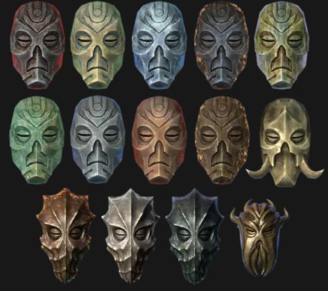 Skyrim Masks, Dragon Skyrim, Skyrim Dragon Priest, Dragon Priest Mask, Tes Skyrim, Dragon Priest, Skyrim Game, Elder Scrolls Lore, Skyrim Dragon