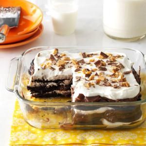 Icebox Cake Recipes, Coconut Dessert, Chocolate Graham Crackers, Make Ahead Desserts, Brownie Desserts, Dessert Candles, Chocolate Toffee, Oreo Dessert, Icebox Cake