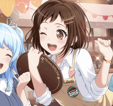 bandori matching icons !! 1/2 #bandori #icons Tsugumi Hazawa, Discord Server, An Anime, Anime