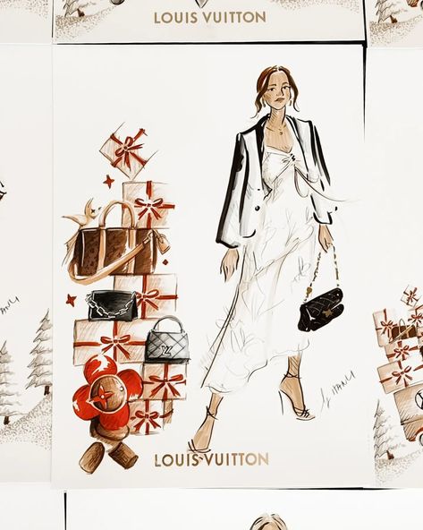 A highlight of this live event fashion illustrator life! @louisvuitton Also a totally unexpected, blessing of an opportunity - something I wouldn't have been able to orchestrate by my own doing. Proof that being diligent and persevering through the quiet and uncertain seasons prepares you for when these moments come to call. And so many gorgeous, all time favourite guest sketches as a bonus! All glory to God! #fashionillustration #eventillustration #livesketching #guestillustration #luxur... Lifestyle Illustrations, All Glory To God, Live Illustration, Live Sketching, Event Illustration, Event Fashion, Glory To God, Wedding Painting, Lifestyle Illustration