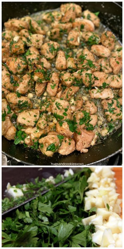 Garlic and Parsley Chicken Garlic Parsley Chicken, Parsley Chicken Recipes, Chicken With Parsley Recipes, Chicken And Parsley Recipes, Chicken Parsley Recipes, Recipes With Parsley, Recipe With Parsley, Fresh Parsley Recipes, Parsley Chicken