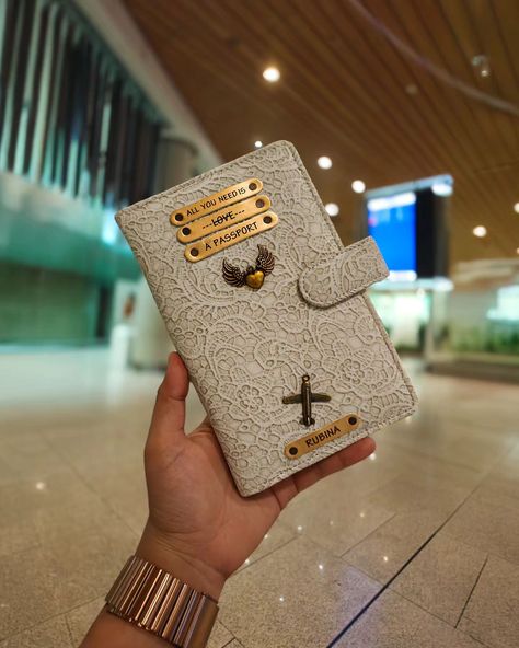 ✨ Enhance your travel essentials with the Gilded Grace White Personalized Travel Wallet! ✨ Ideal for the sophisticated traveler: 🛫 Streamlined design organizes your cards, passports, and boarding passes. 🌍 Stay connected anywhere with dedicated SIM card slots. 💵 Secure zippered compartment for currency and small treasures. ✍️ Convenient pen loop ensures you're always ready to jot down your next adventure. Arrives beautifully packaged and ready for gifting or personal indulgence. Personal... Boarding Passes, Streamline Design, Streamlined Design, Travel Wallet, Travel Wallets, Stay Connected, Travel Essentials, All You Need Is, Card Slots