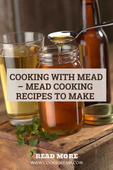 Homemade Booze, Mead Recipes, Honey Mead, Mead Wine, Fermented Drinks, How To Make Mead, Mead Recipe, Ale Recipe, Fermented Honey