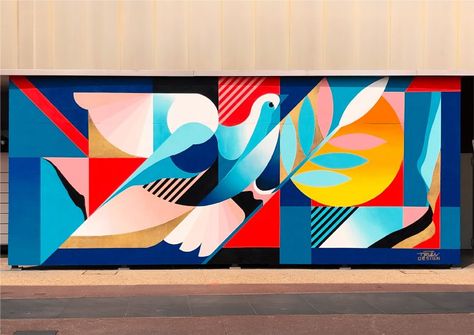 Murals & Anamorphic Artworks by Truly | Daily design inspiration for creatives | Inspiration Grid Parkour Playground, Wall Street Art, Batman Fan Art, Animal Mural, Street Mural, Urban Street Art, 3d Street Art, Mural Ideas, Graffiti Murals