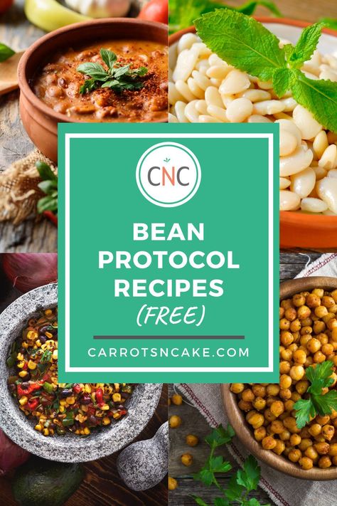 If you're curious about the Bean Protocol, check out my Free Bean Protocol Recipes eBook with a variety of simple and delicious recipes that are perfect for the protocol! The Bean Protocol Recipes, Bean Protocol Meal Plan, The Bean Protocol, Bean Protocol, Bean Protocol Recipes, Dry Beans Recipe, Clean Eating Meal Plan, Diet Help, Healthy Gut