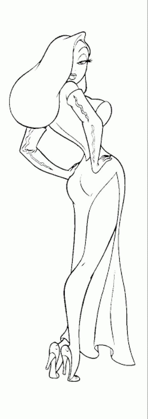 Jessica Rabbit #rabbithouses | Jessica rabbit cartoon, Jessica rabbit tattoo, Jessica rabbit Jessica Rabbit Tattoo, Rabbit Cartoon Drawing, Rabbit Black And White, Tattoo Rabbit, Jessica Rabbit Cartoon, Rabbit Tutorial, Rabbit Black, Rabbit Tattoo, Pin Up Drawings